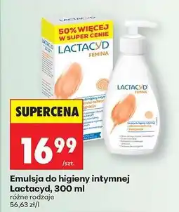 Biedronka Emulsja do higieny intymnej Lactacyd, 300 ml oferta