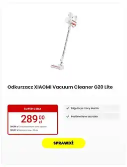 Media Expert Odkurzacz XIAOMI Vacuum Cleaner G20 Lite oferta