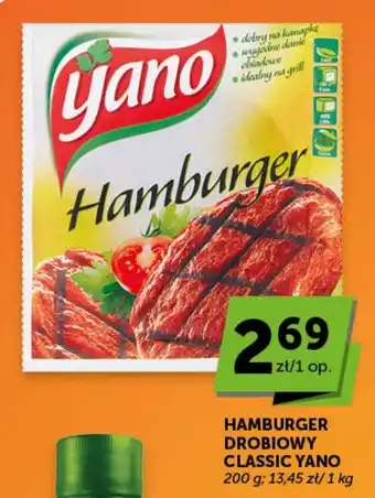 Hamburger drobiowy classic yano