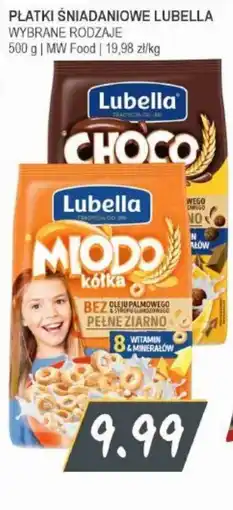 Słoneczko Płatki śniadaniowe lubella mw food oferta