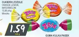 Słoneczko Cukierki zozole orange-lemon, watermelon mieszko oferta