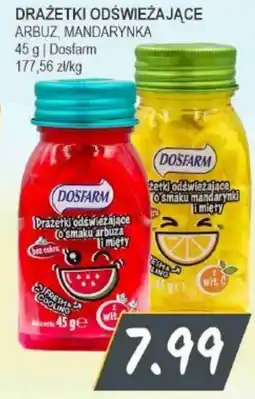 Słoneczko Drażetki odświeżające arbuz, mandarynka Dosfarm oferta