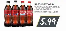 Słoneczko Napój gazowany coca-cola, fanta, sprite coca-cola oferta