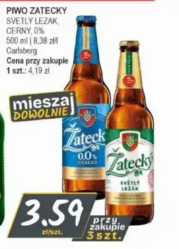 Słoneczko Piwo zatecky svetly lezak, cerny, 0% carlsberg oferta
