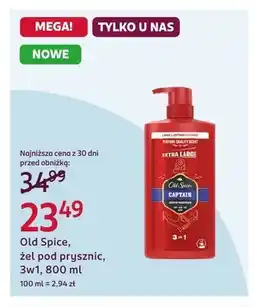 Rossmann Żel pod prysznic 3w1 Old Spice oferta