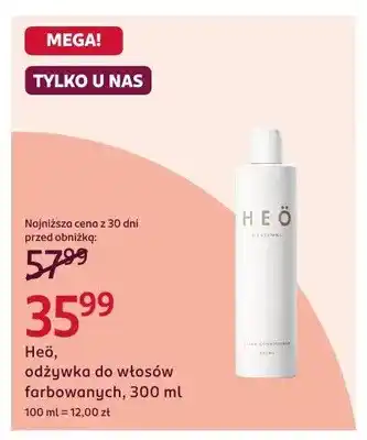Odżywka do włosów farbowanych Heö
