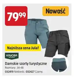 Jula Damskie szorty turystyczne KAYOBA oferta