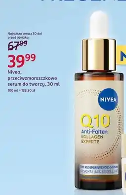Rossmann Przeciwzmarszczkowe serum do twarzy Nivea oferta