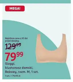 Rossmann Biustonosz damski Beżowy rozm. M Sloggi oferta