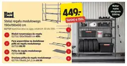 Jula Druciana półka do regału modułowego Hard Head 176x55,2x1,2cm oferta