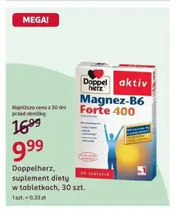 Rossmann Suplement diety w tabletkach Doppelherz oferta