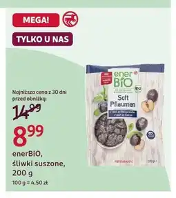 Rossmann Śliwki suszone enerBiO oferta