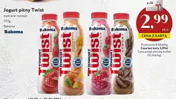 Market Point Jogurt pitny Twist Kawowy Bakoma oferta