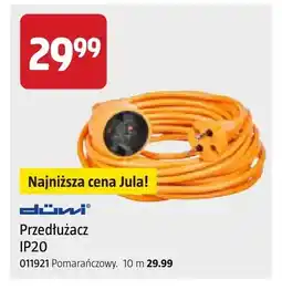 Jula Przedłużacz IP20 Düwi pomarańczowy 10m oferta