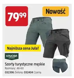 Jula Szorty turystyczne męskie KAYOBA oferta