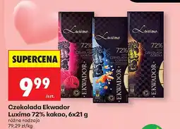 Biedronka Czekolada Ekwador Luximo 72% kakao 6-pak oferta