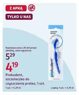 Rossmann Szczoteczka do czyszczenia protez Prokudent oferta