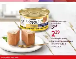 Rossmann Karma pełnoporcjowa dla kotów Purina Gourmet Gold Mus oferta