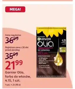 Rossmann Farba do włosów Garnier Olia 4.15 oferta