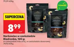Biedronka Nerkowiec w czekoladzie mlecznej Biedronka oferta