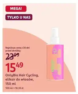 Rossmann Eliksir do włosów OnlyBio Hair Cycling oferta