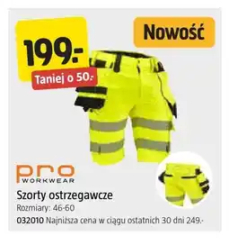 Jula Szorty ostrzegawcze PRO WORKWEAR oferta