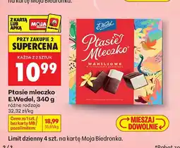 Biedronka Ptasie Mleczko waniliowe E.Wedel oferta