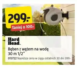 Jula Bęben z wężem na wodę Hard Head 30m 1/2 oferta