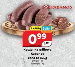 Delfin Kabanos Kaszanka grillowa oferta