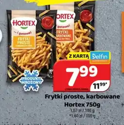Delfin Hortex Frytki proste, karbowane oferta