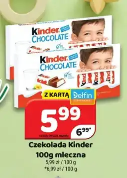 Delfin Kinder Czekolada oferta
