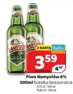 Delfin Namysłów Piwo 6% oferta
