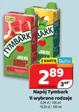 Delfin Tymbark Napój oferta