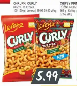 Słoneczko Chrupki curly lorenz kellog oferta