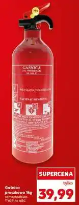 Kaufland Gaśnica proszkowa 1kg samochodowa TYPG-1z ABC oferta