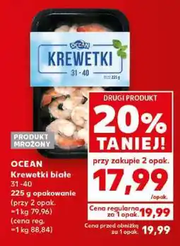 Kaufland OCEAN Krewetki białe 31–40 oferta