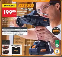 Biedronka Wiertarko-wkrętarka udarowa z silnikiem bezszczotkowym 20V oferta
