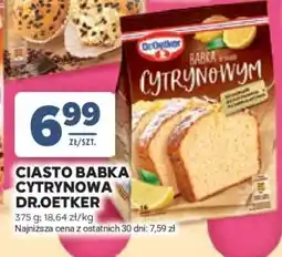 Stokrotka Market Ciasto Babka Cytrynowa Dr. Oetker oferta