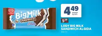 Stokrotka Market Lody Big Milk Sandwich Algida oferta