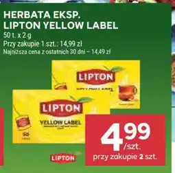 Stokrotka Market Herbata eksp. Lipton Yellow Label oferta