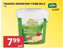 Stokrotka Market TWARÓG SERNIKOWY FARM MILK oferta