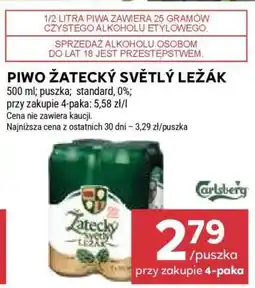 Stokrotka Market Piwo Žatecký Světlý Ležák oferta