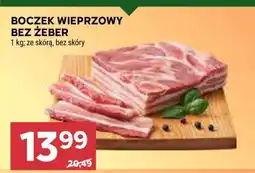 Stokrotka Market Boczek wieprzowy bez żeber oferta