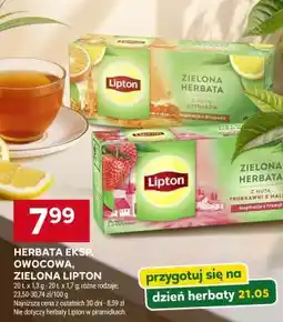 Stokrotka Market HERBATA EKSP. OWOCOWA, ZIELONA LIPTON oferta