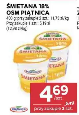 Stokrotka Market Śmietana 18% OSM Piątnica oferta