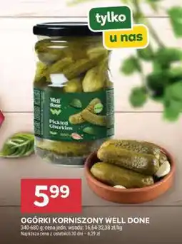 Stokrotka Market OGÓRKI KORNISZONY WELL DONE oferta