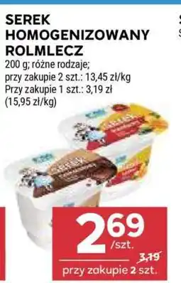 Stokrotka Market Serek homogenizowany Rolmlecz oferta