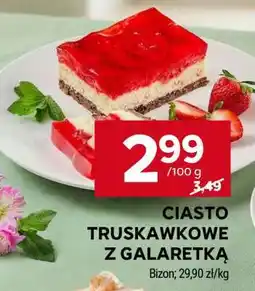 Stokrotka Market Ciasto truskawkowe z galaretką oferta