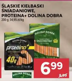 Stokrotka Market Śląskie Kiełbaski Śniadaniowe, Proteina+ Dolina Dobra oferta