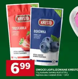 Stokrotka Market Owoce liofilizowane Kresto oferta